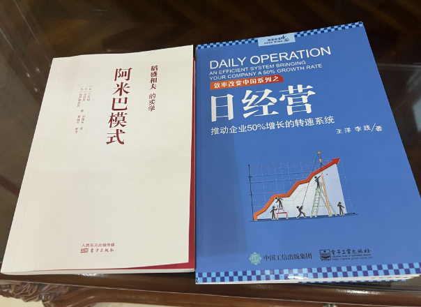 先看《阿米巴模式》，再看《日经营〉，内容居然如此相似