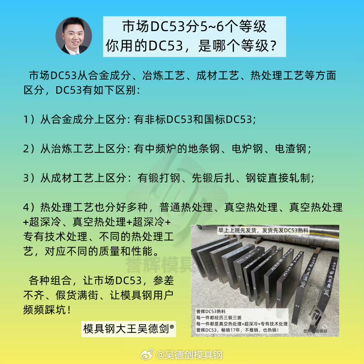 性能好的模具钢，越买越发财