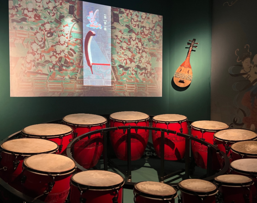 深圳出差，刻意绕道深圳南山博物馆，参观了一下《敦煌文化艺术展》