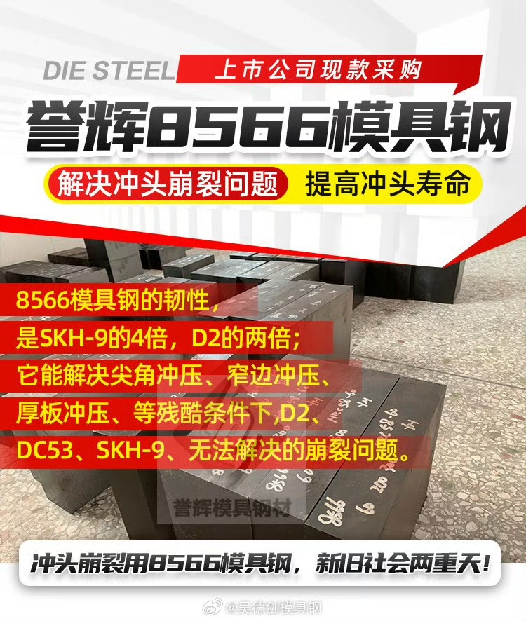问8566模具钢多少钱一公斤，不是要买8566，只是开场白。第585篇